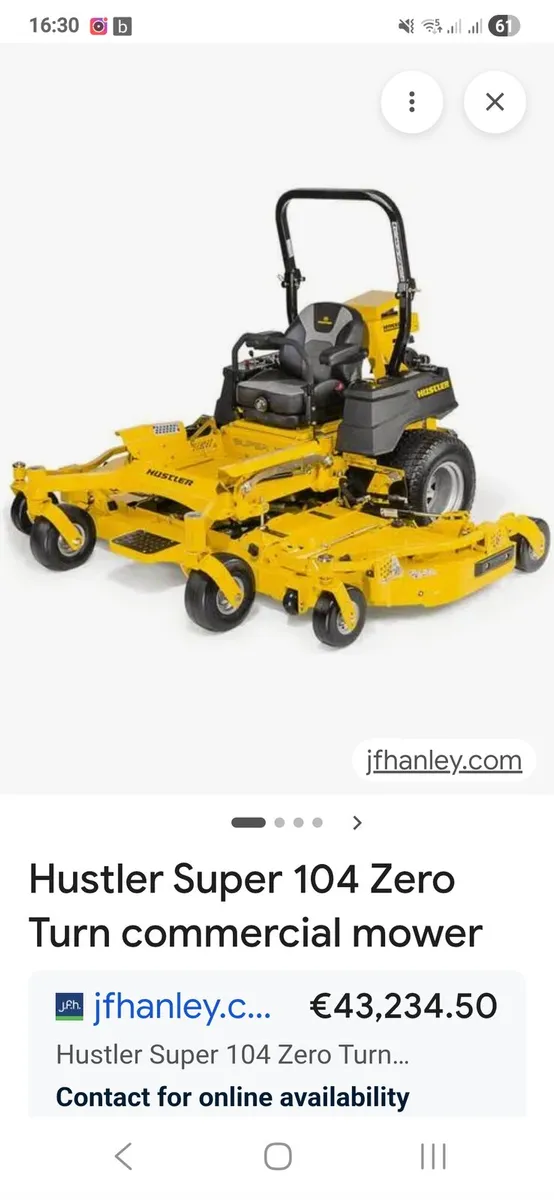 Hustler 104" Hyperdrive batwing - Image 3