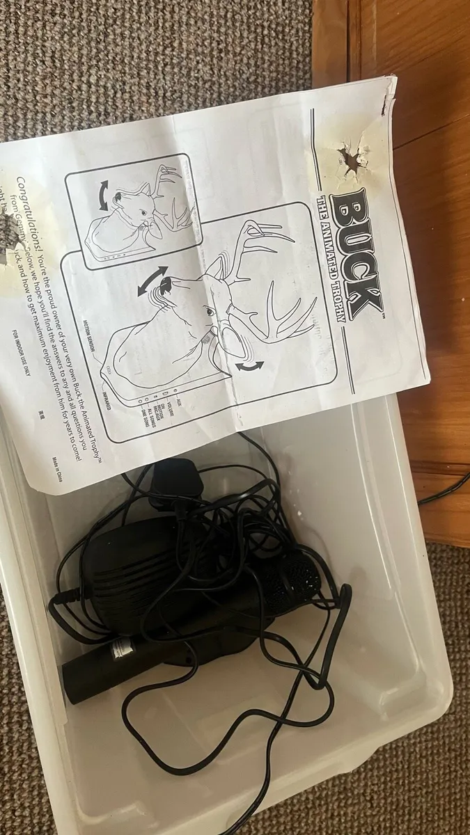 “Buck”the animated trophy deer - Image 3