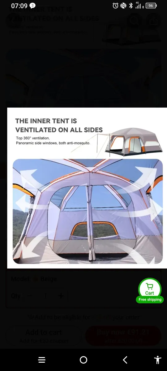 Family tent - Image 3