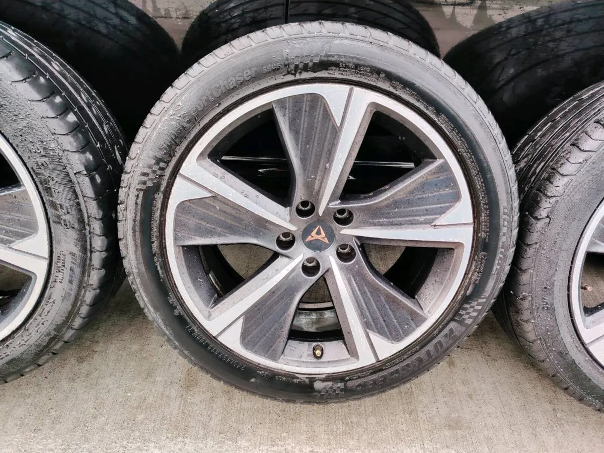 18" Cupra 5x112 alloy wheels - Image 3