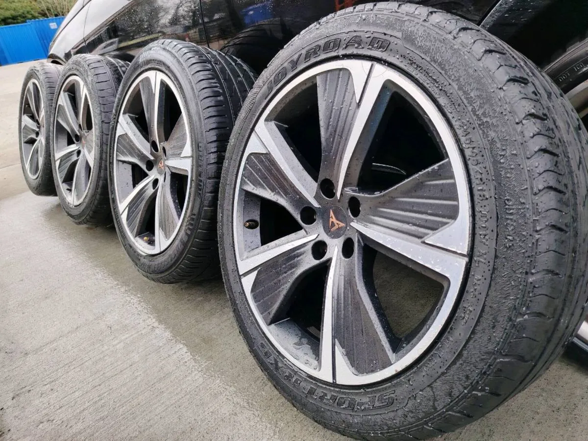18" Cupra 5x112 alloy wheels - Image 1