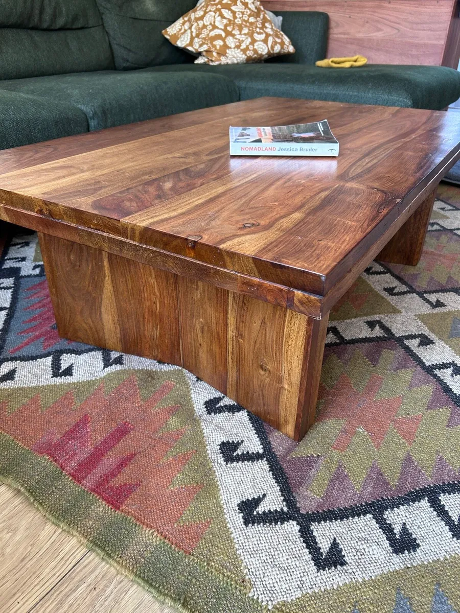 Handmade Rosewood Coffee Table - Image 1