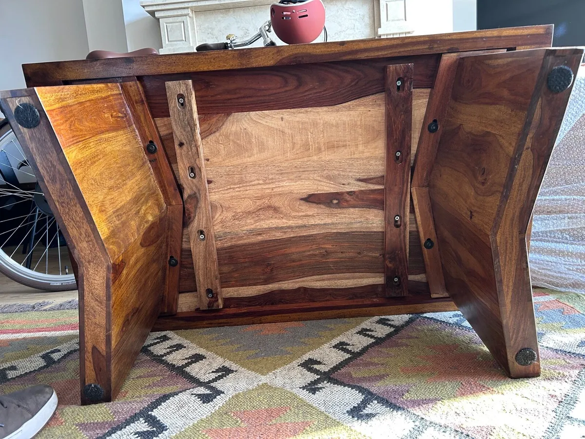 Handmade Rosewood Coffee Table - Image 3
