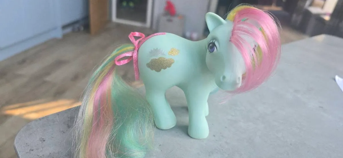 Sunlight Rainbow Ponies MLP G1 My Little Pony 1983 - Image 1