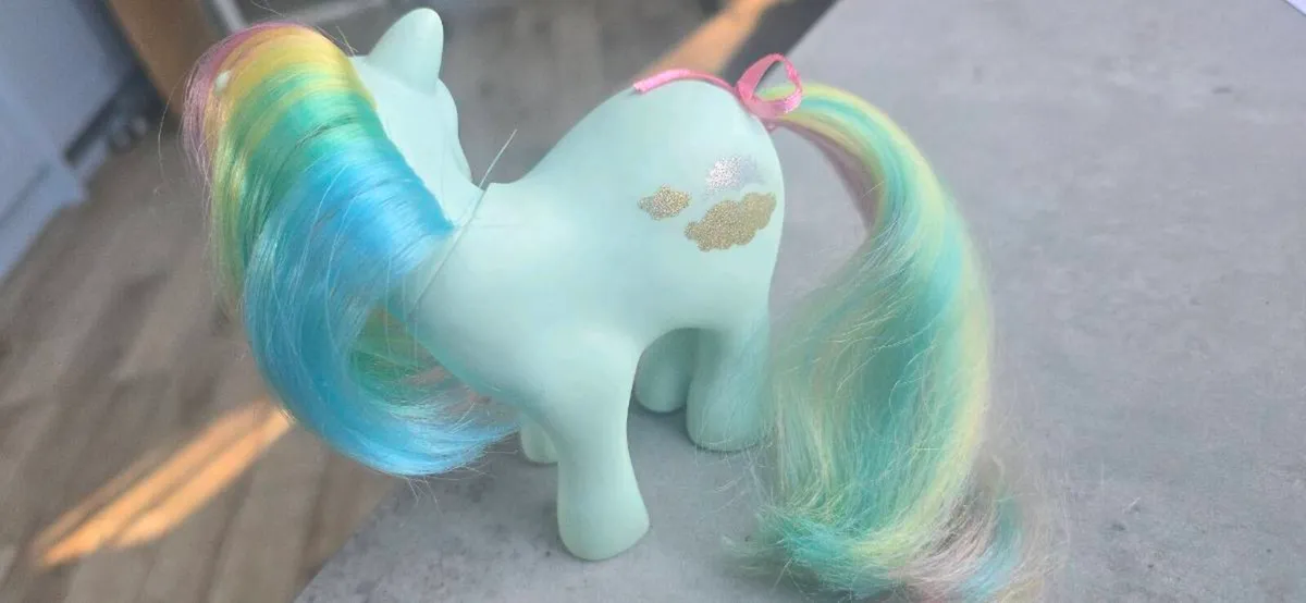 Sunlight Rainbow Ponies MLP G1 My Little Pony 1983 - Image 2