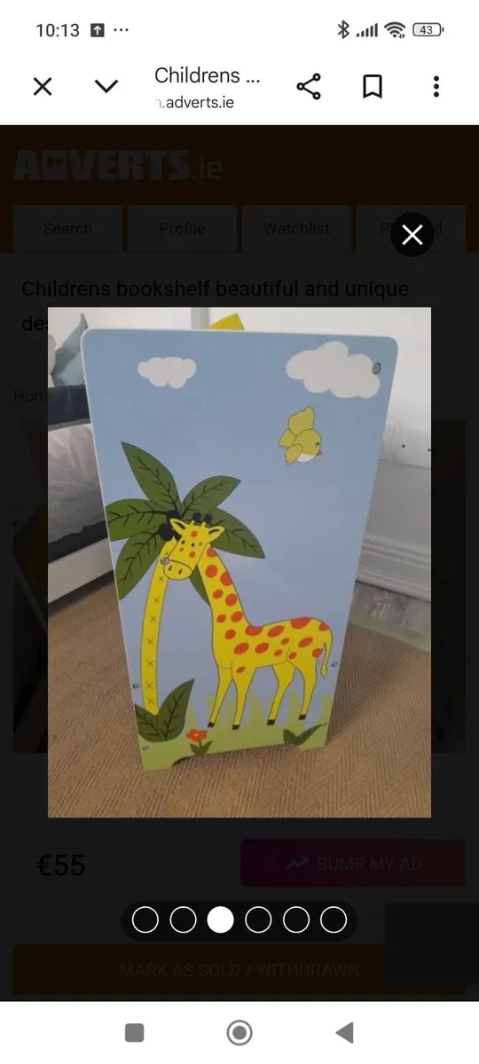 Kids bookshelf - Image 1