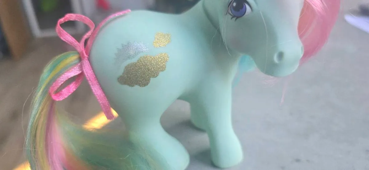 Sunlight Rainbow Ponies MLP G1 My Little Pony 1983 - Image 4