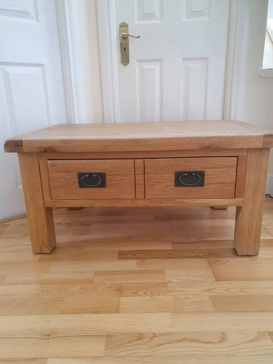 Coffee table and TV stand - Image 1