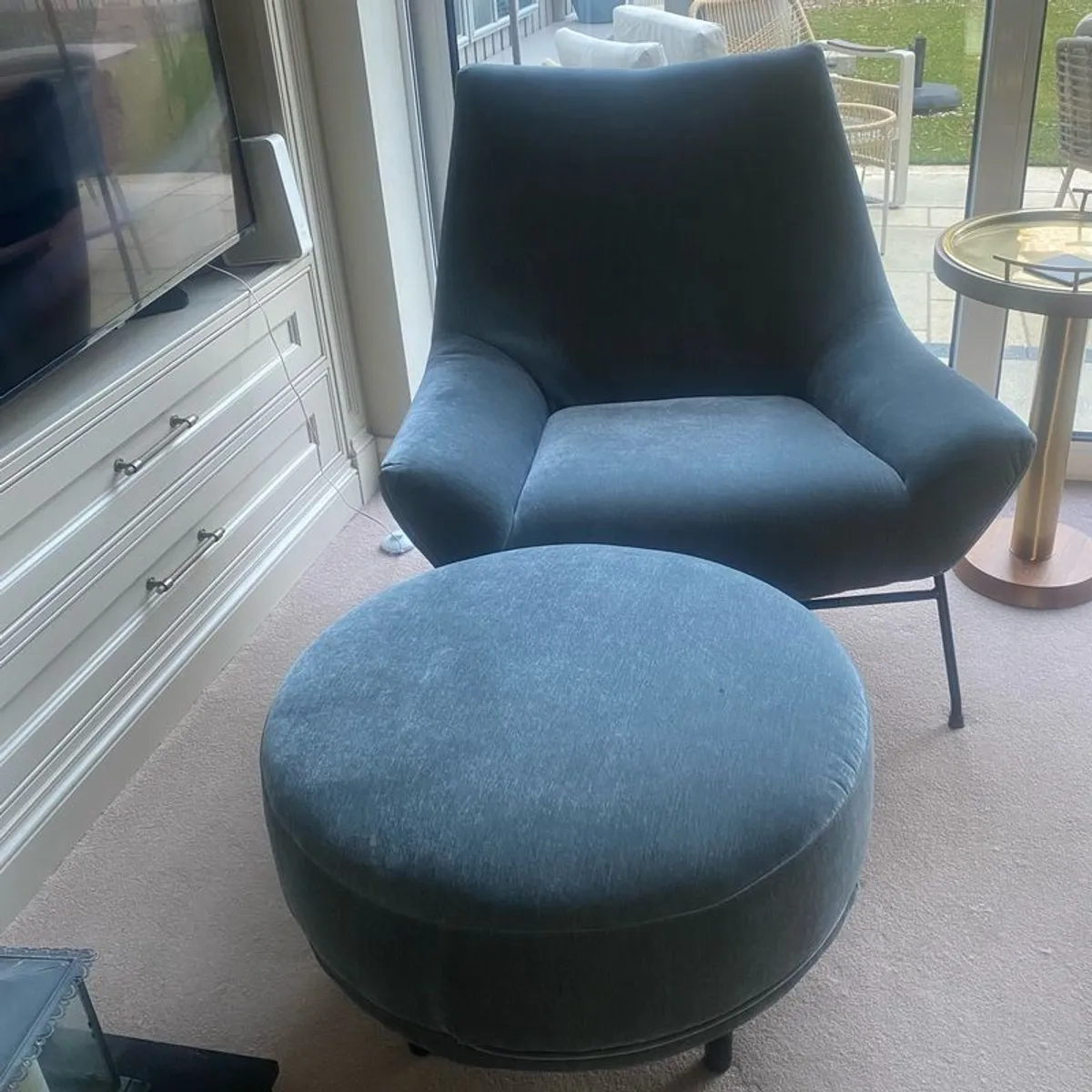 armchair and stool - Image 2