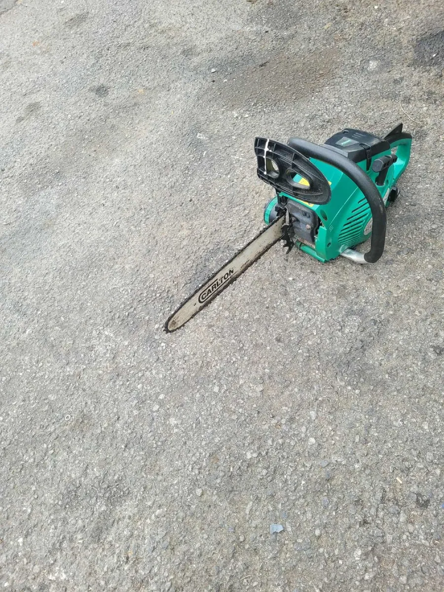 2016 gardenline 41cc chainsaws running 💯 - Image 4