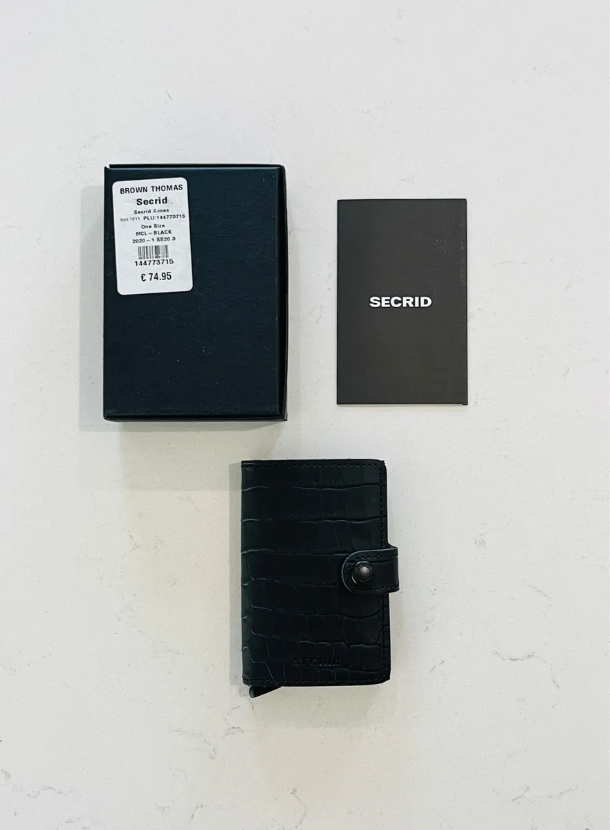 Secrid Miniwallet Black - New in box - Image 1