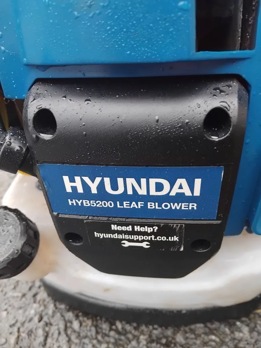 New Hyundai leaf blower petrol running 💯 - Image 2