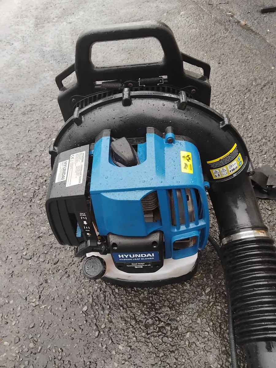 New Hyundai leaf blower petrol running 💯 - Image 3