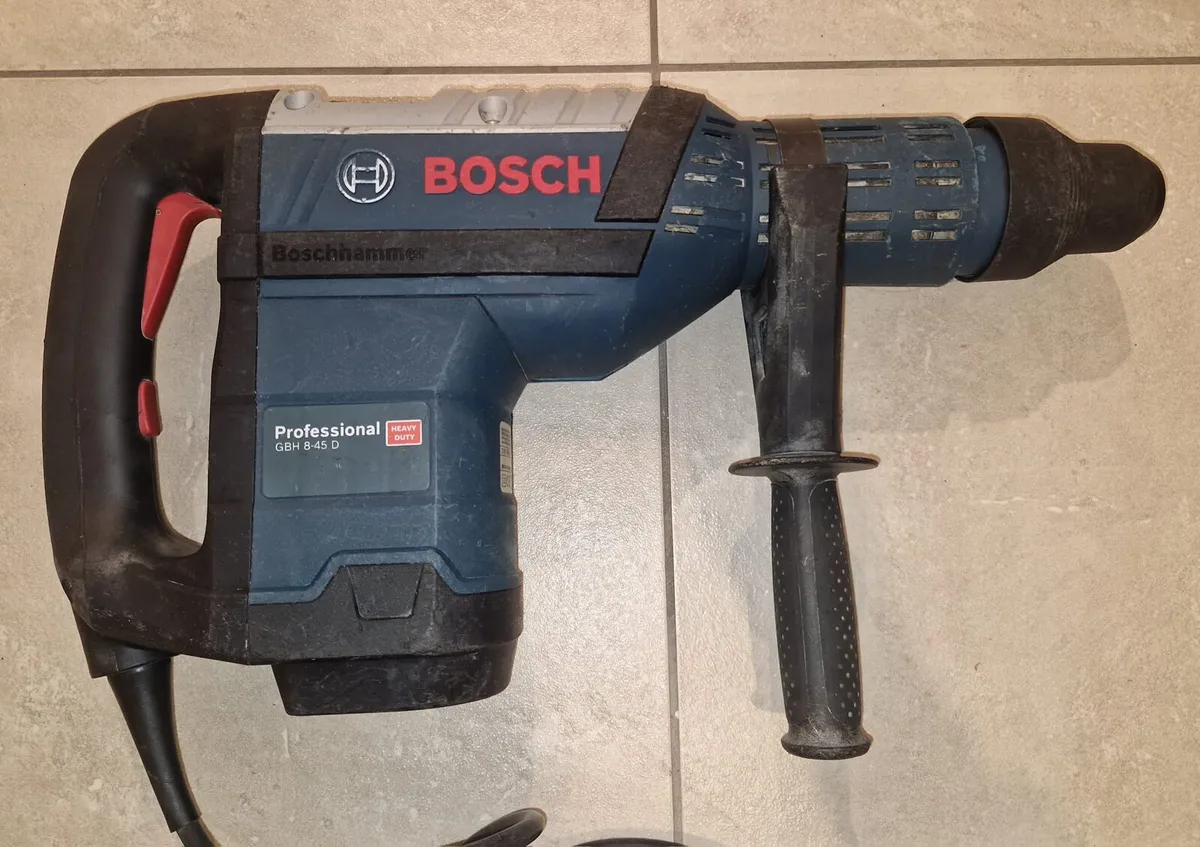 Bosch GBH 8-45 D 1500W SDS-Max Rotary Hammer 110V - Image 2