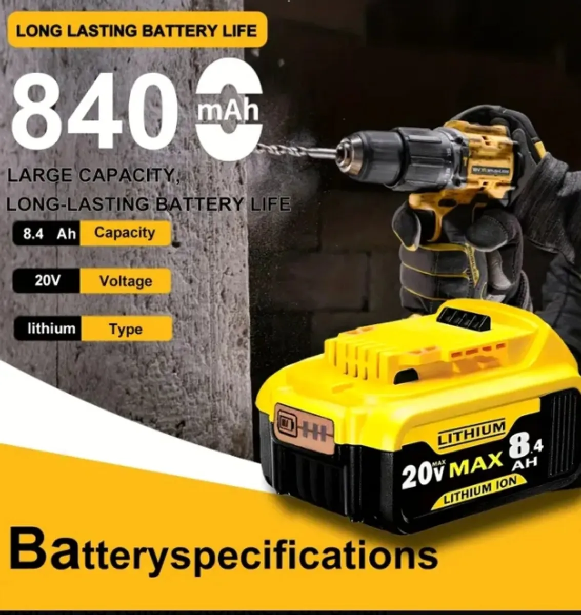 DeWalt compatible batteries - Image 4