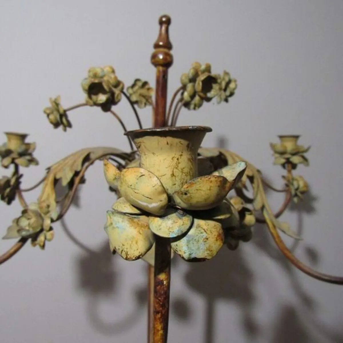 Adjustable Metal Candelabra Three Height Settings - Image 1