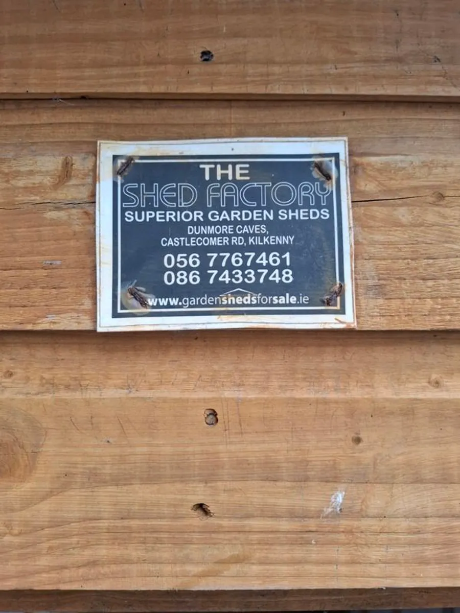 10 ft x 6 ft Garden shed - Image 1