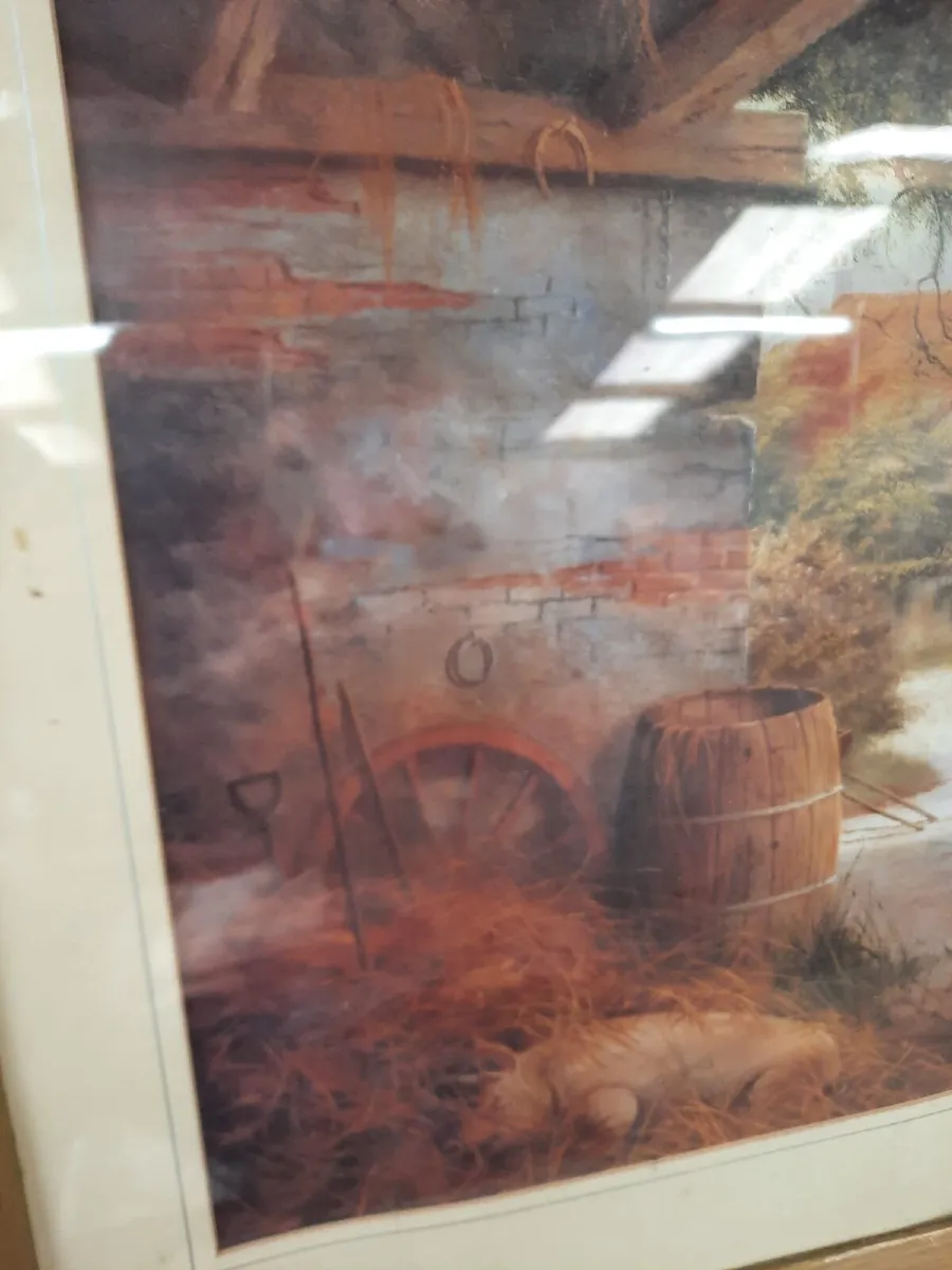 Large antique picture - Image 4