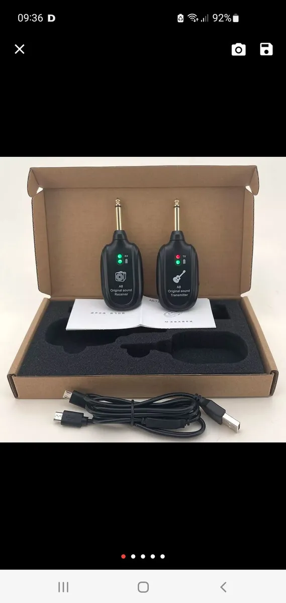 Wireless Guitar Transmitter/ Receivers - Image 1