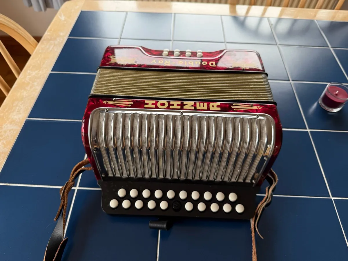 Hohner Double Ray Accordion - Image 1