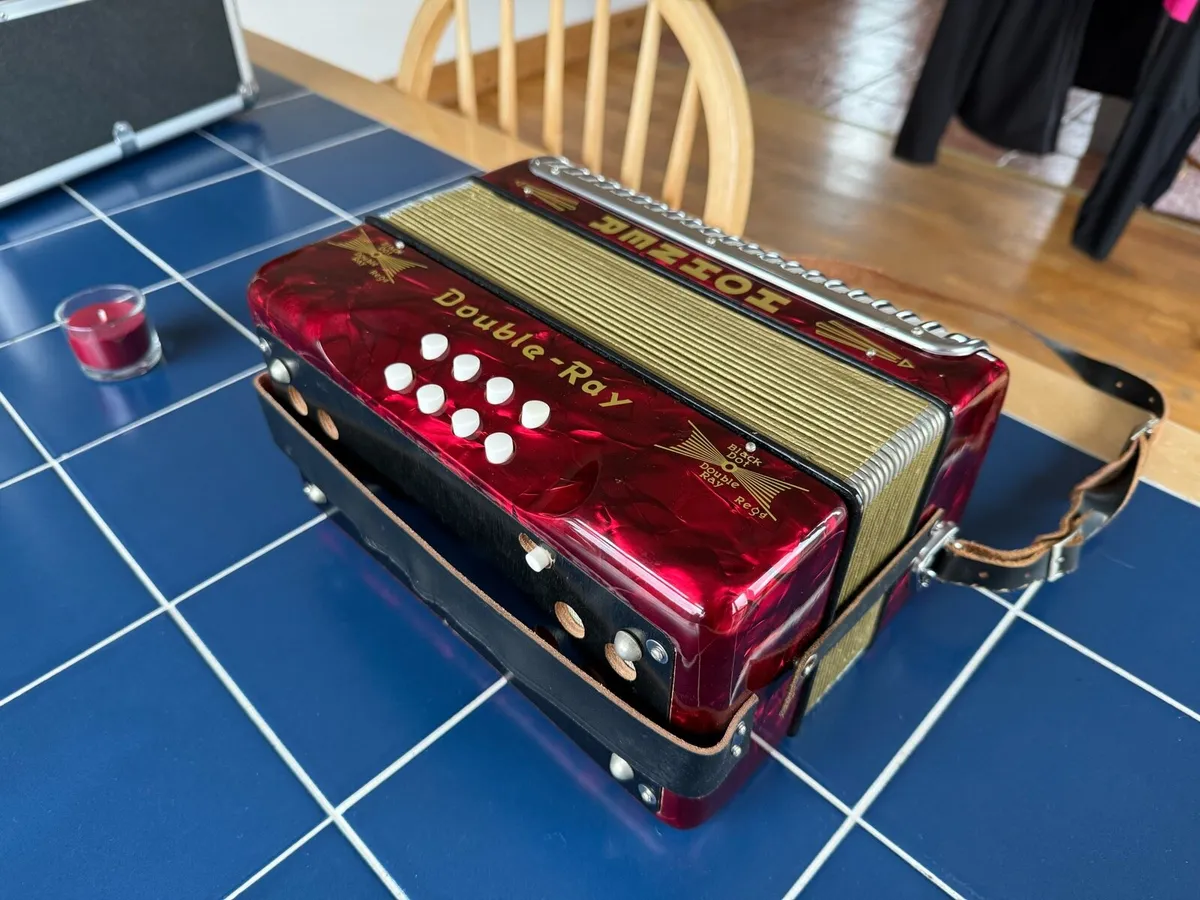 Hohner Double Ray Accordion - Image 3