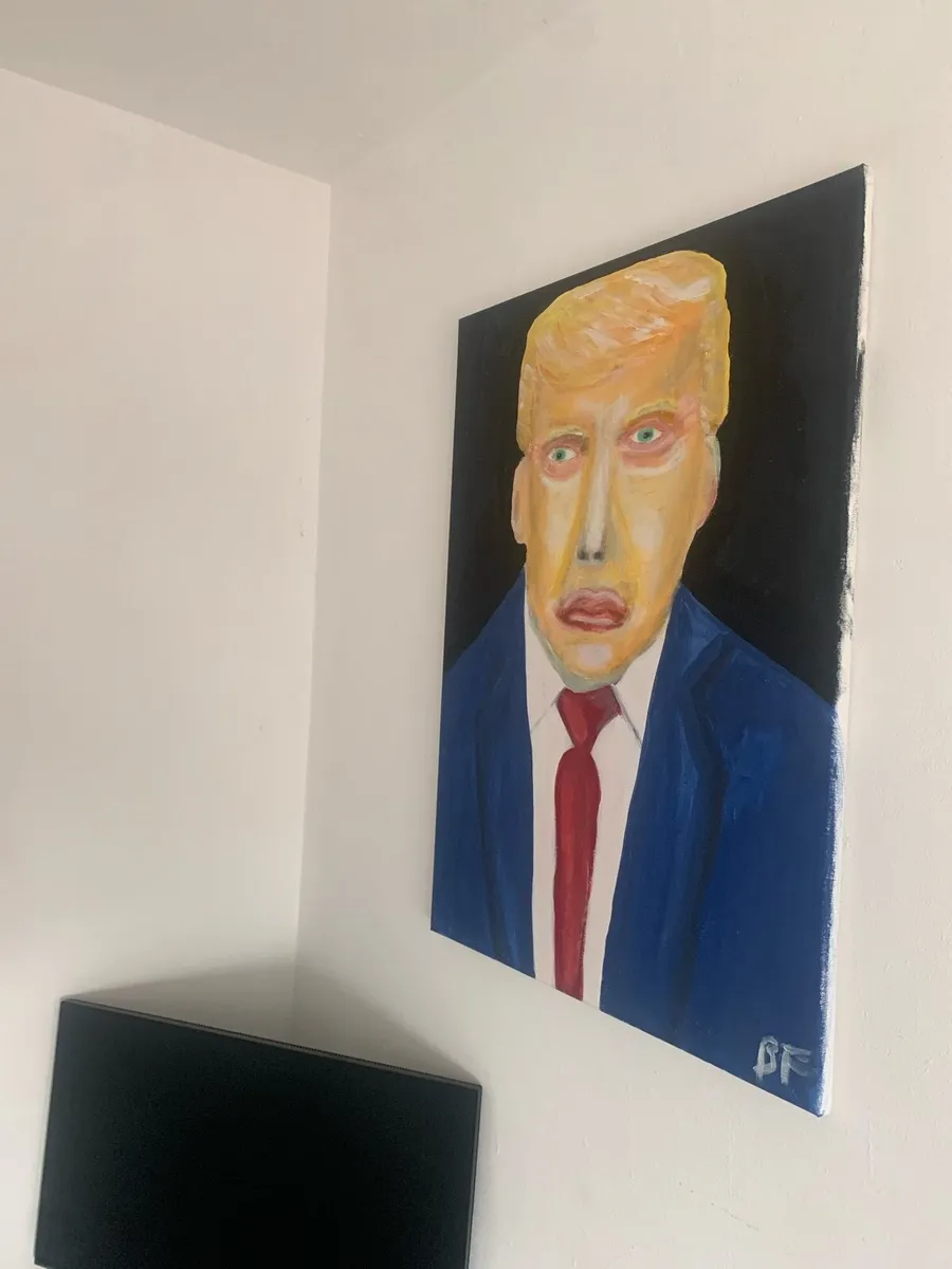 Large Portrait of Donald Trump - Image 2
