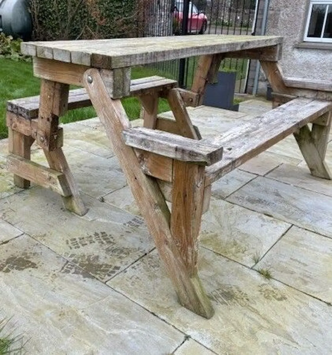 Picnic Bench Garden Seat - Image 4