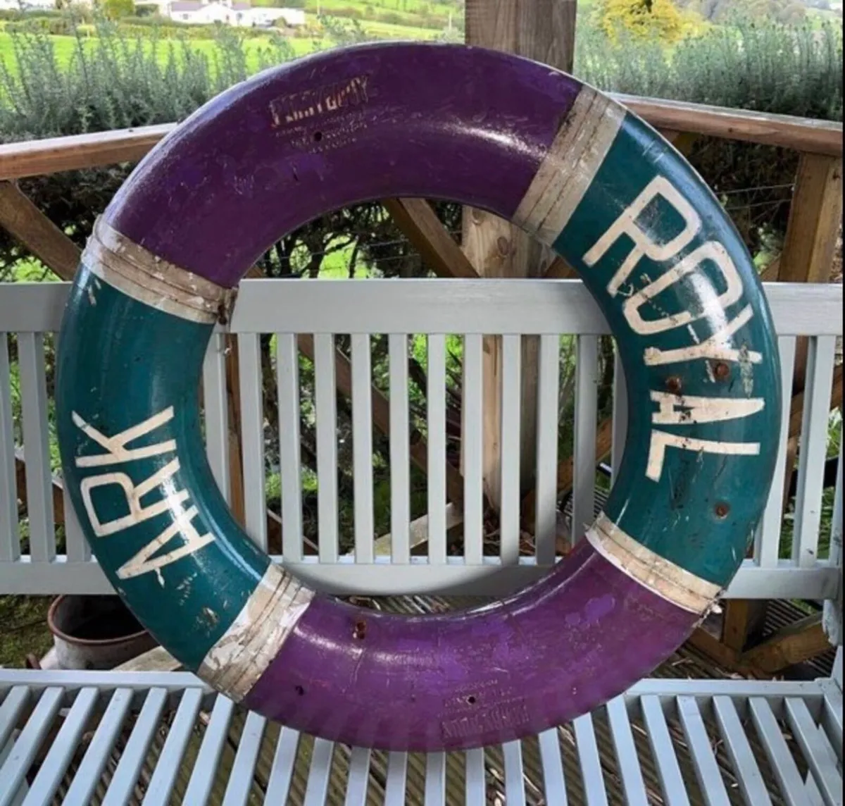 Large Vintage Life Ring