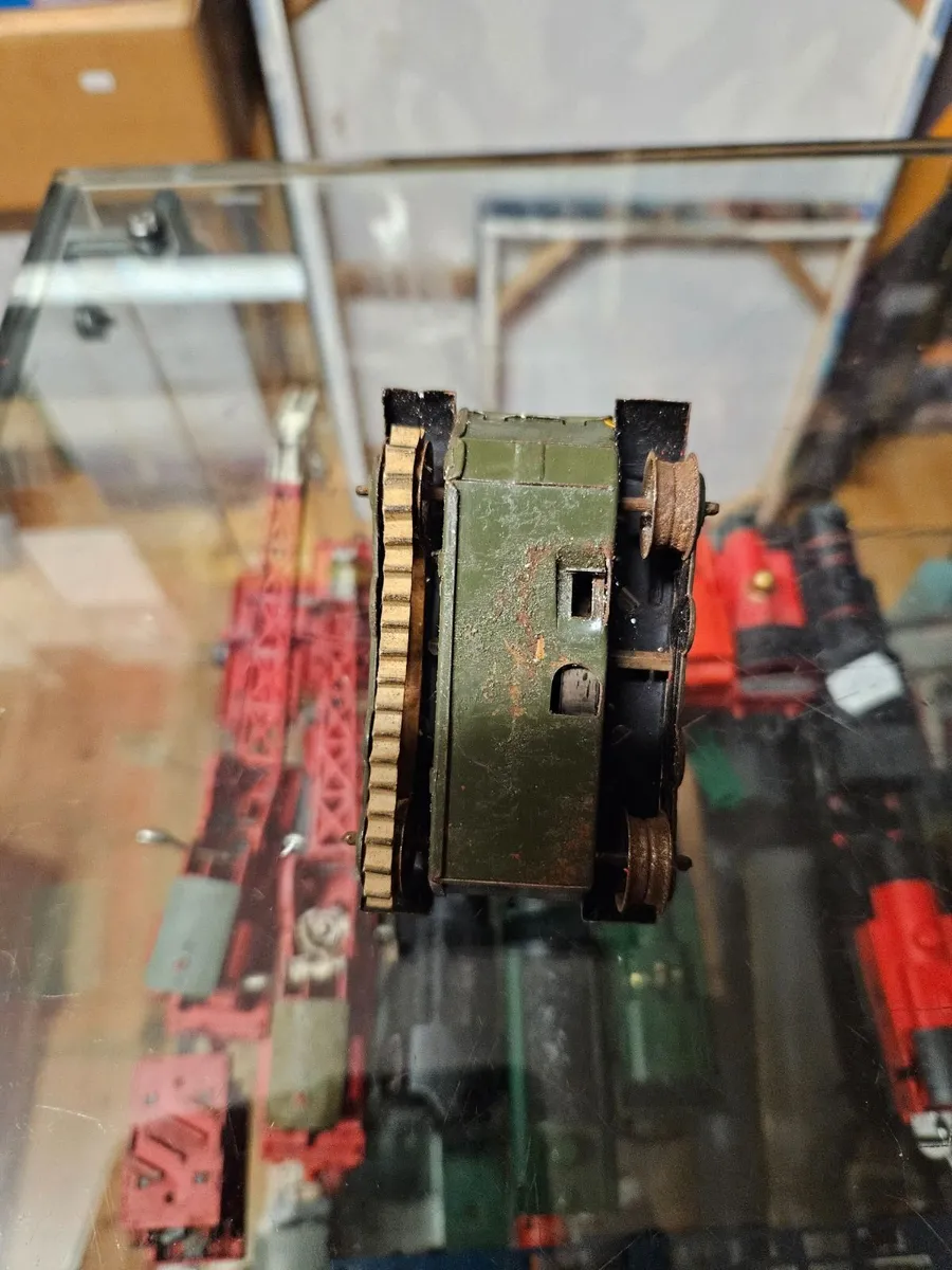 Vintage Tinplate Tank - Image 3