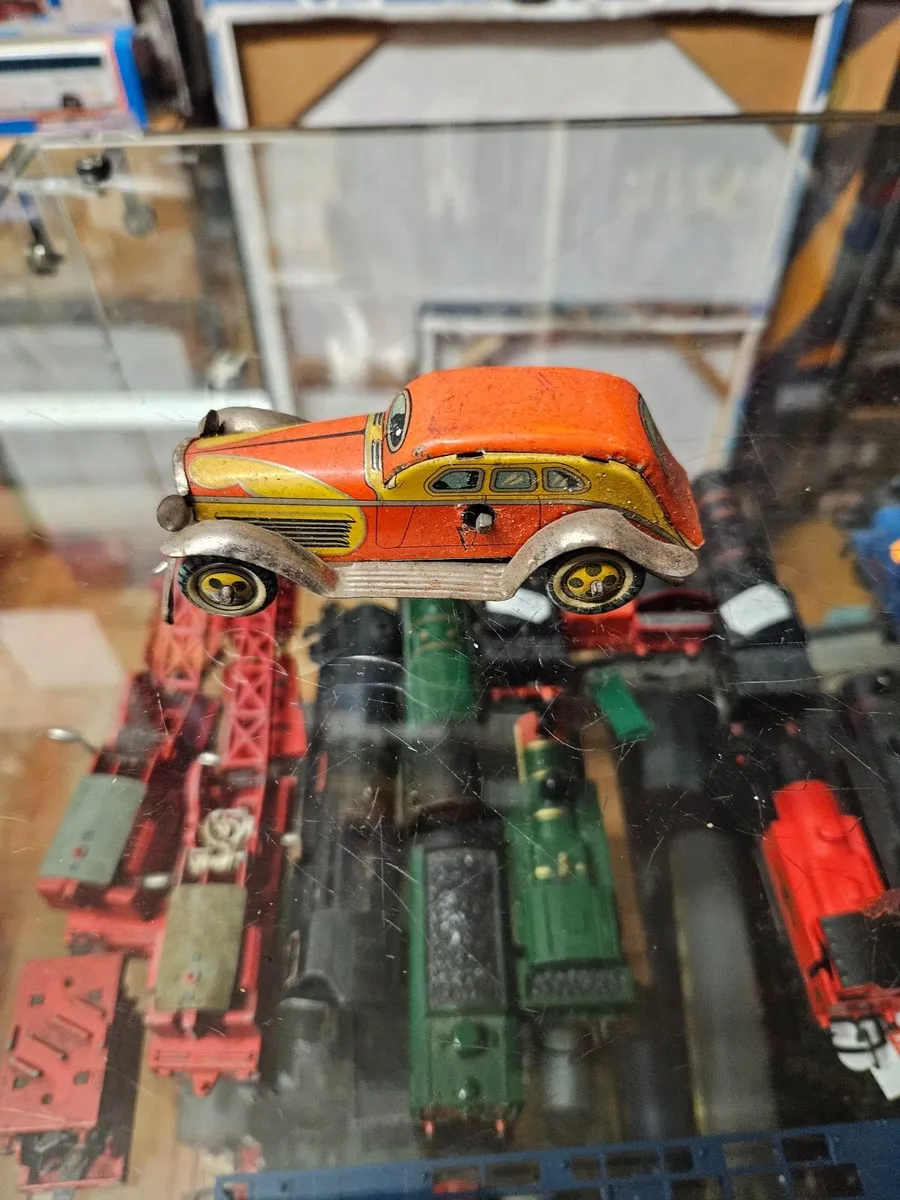 Vintage Tinplate Car - Image 3