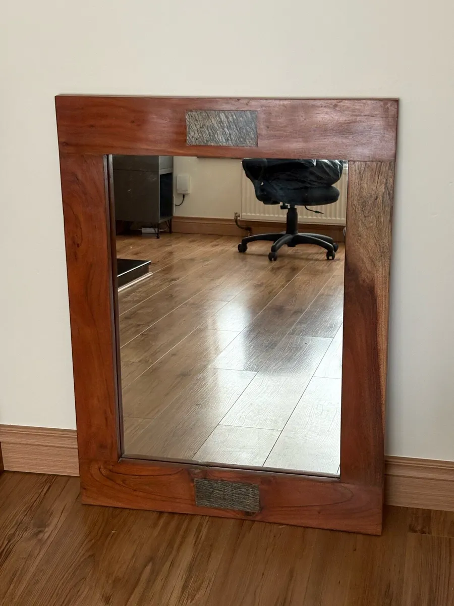 Mirror - wooden frame