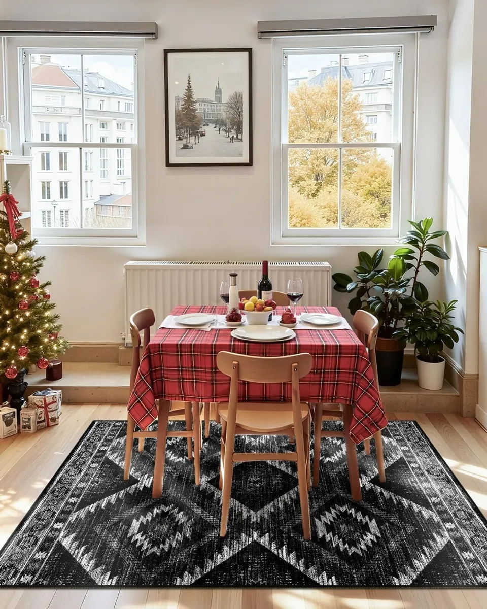 Machine Washable Large Rugs Living Room 180x270 - Image 2