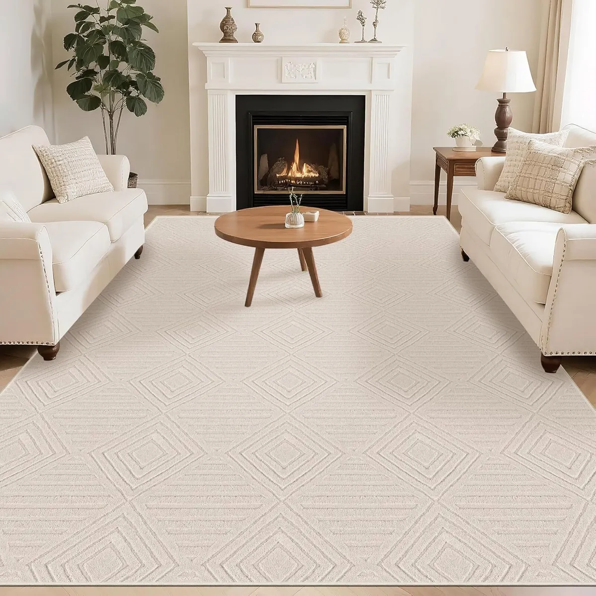 Capslapd Washable Rugs Living Room 200x300cm - Image 1