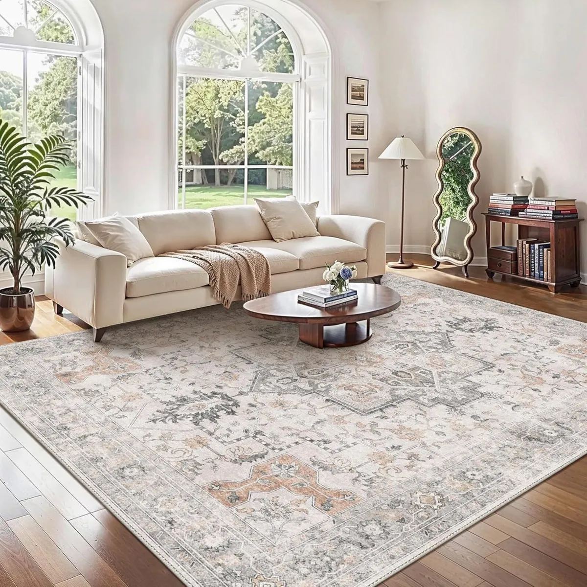 Large Washable Rugs for Living Room 240x300cm - Image 1