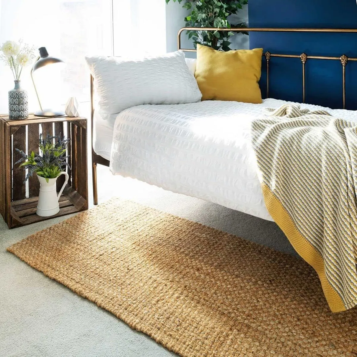 Handmade Sisal Scandi Long Non Shed Natural Jute - Image 1