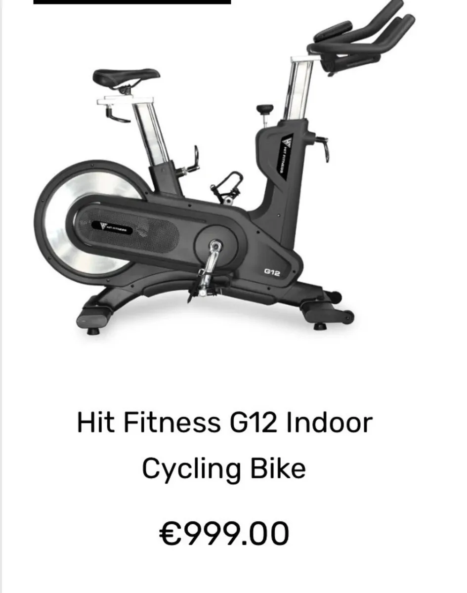 G12 HIT FITNESS EXERCISE BIKE - Image 1