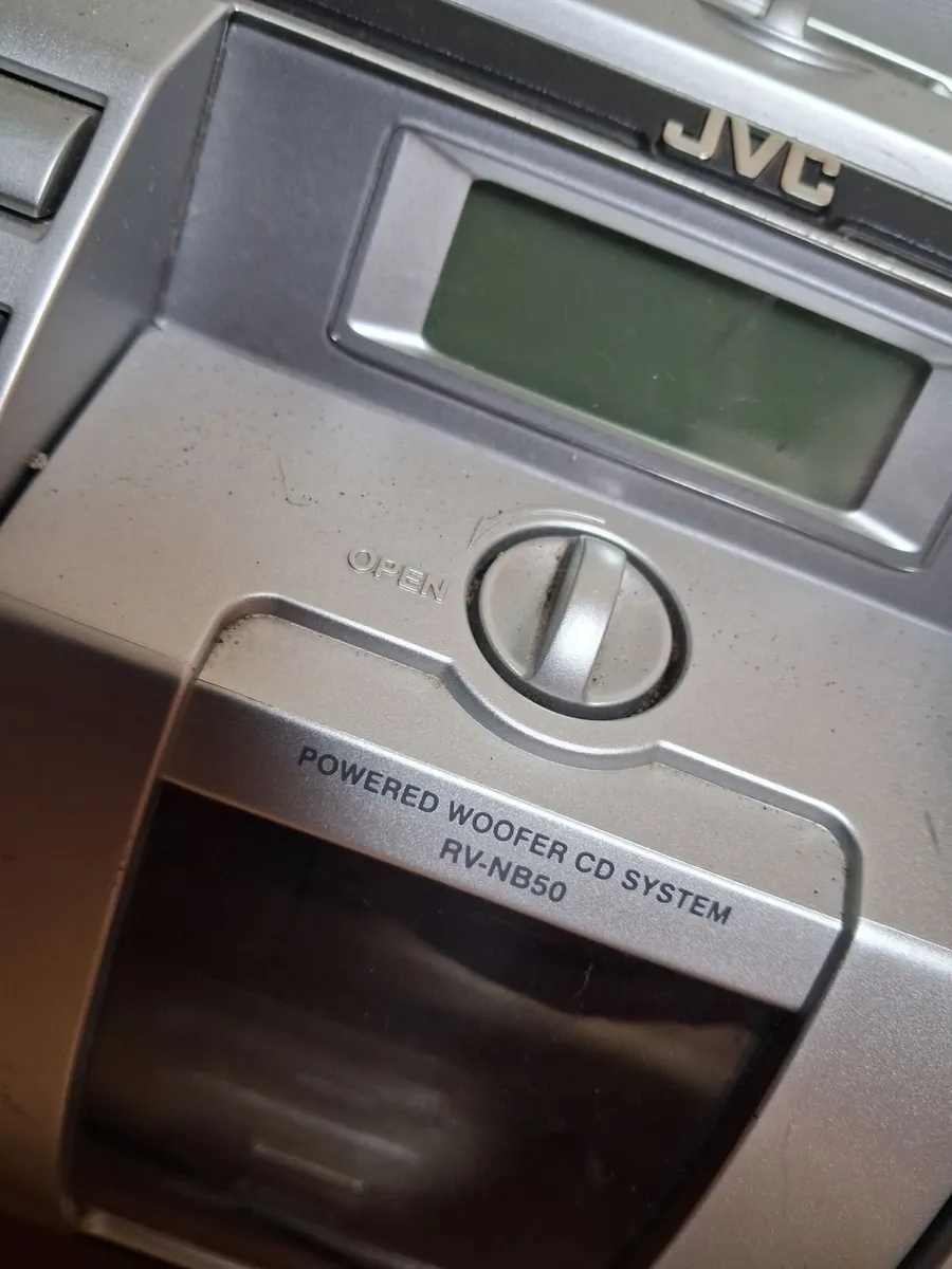 Jvc boombox radio cd - Image 2