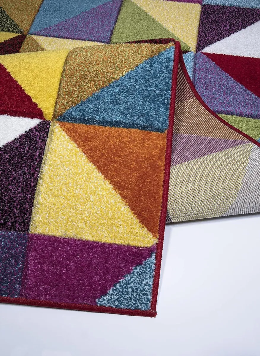 Multicoloured Large Rugs for Living Room Soft - Image 2