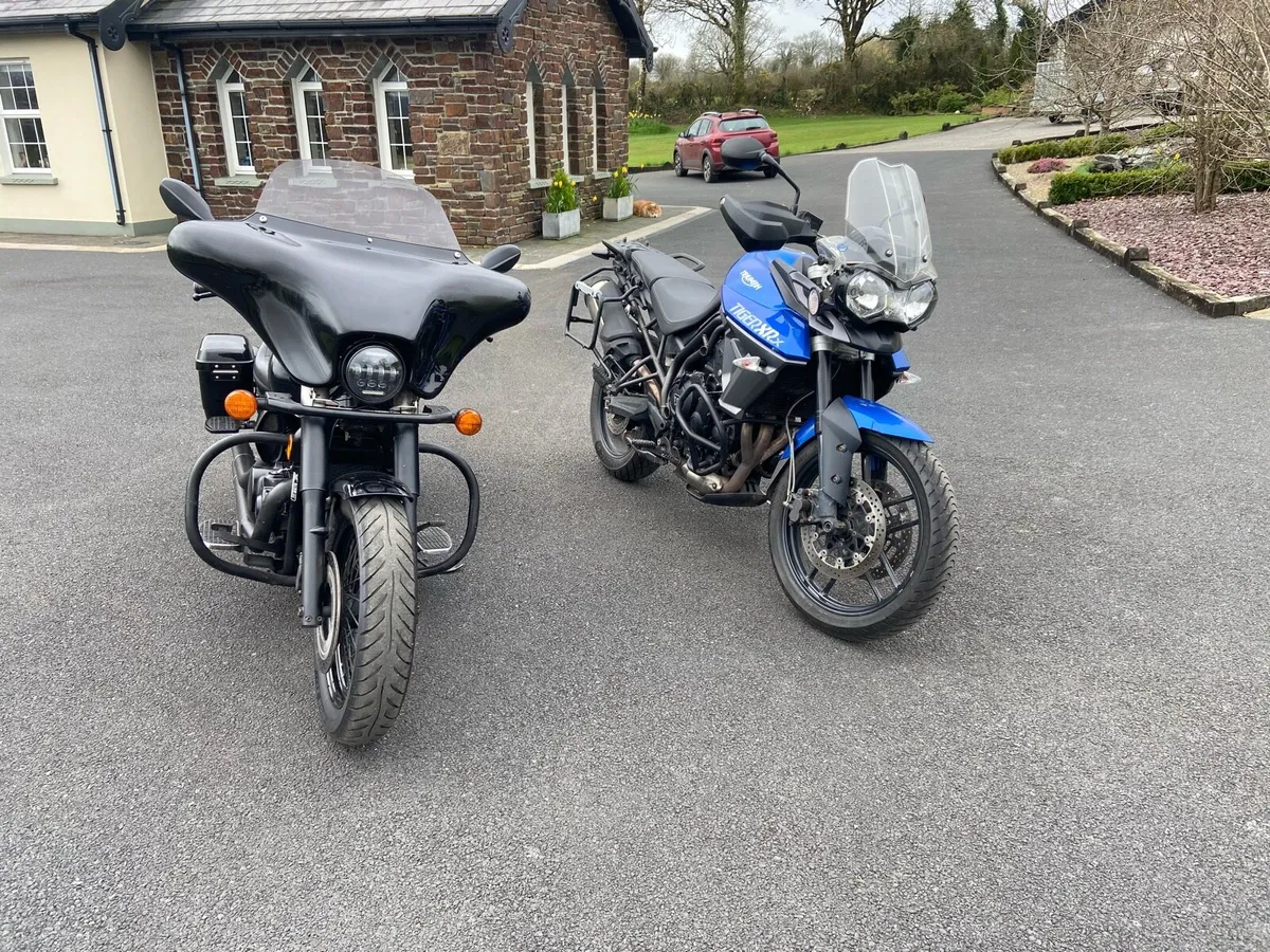 Triumph tiger & Shadow phantom 750 mint - Image 1