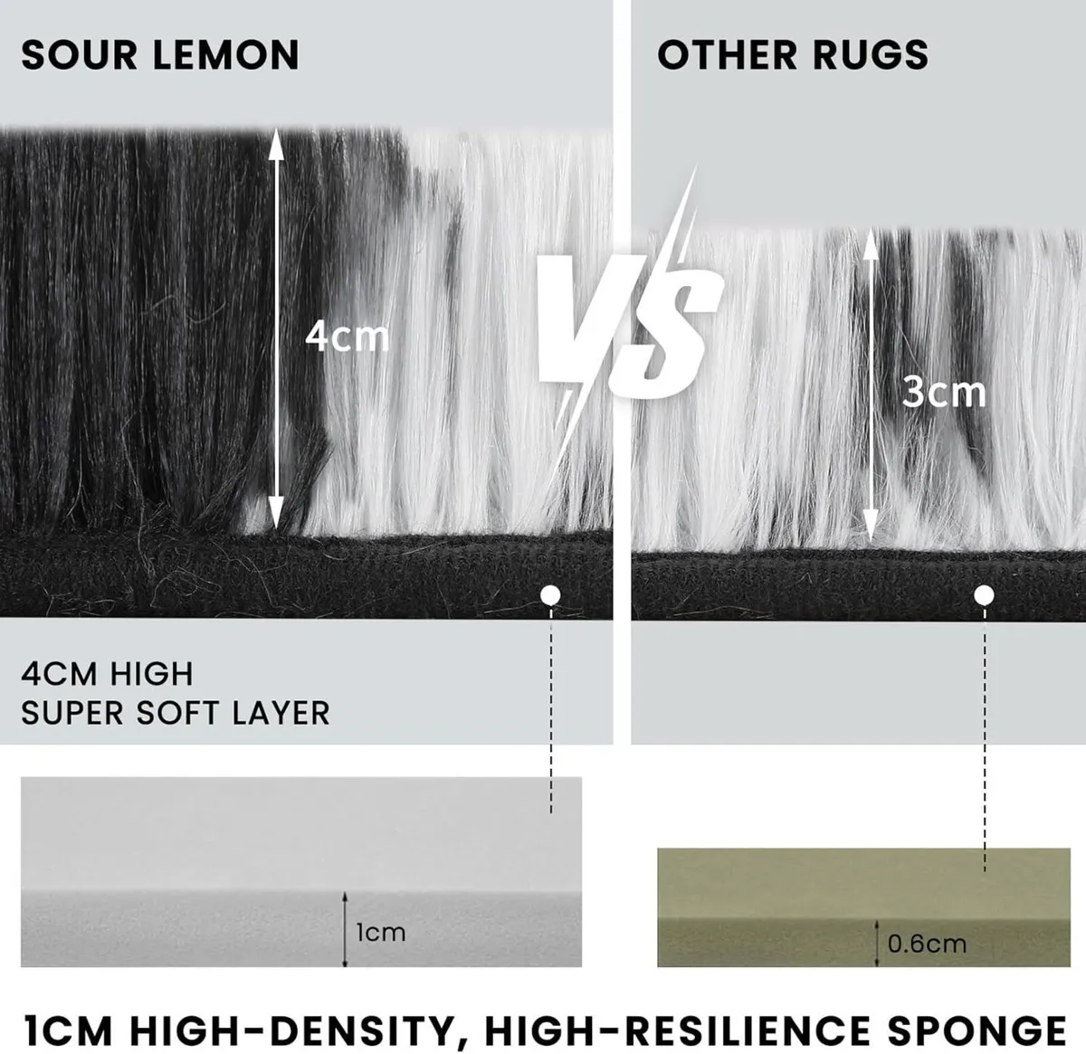 Black and White Rugs Living Room 200x300cm - Image 4