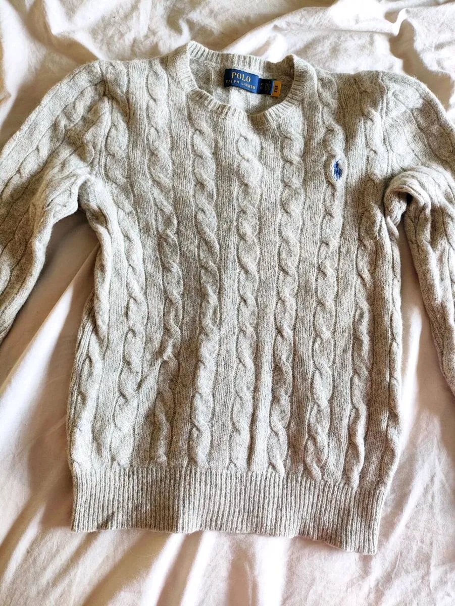 Classic Polo Ralph Lauren Cable‑Knit Sweater XS - Image 4