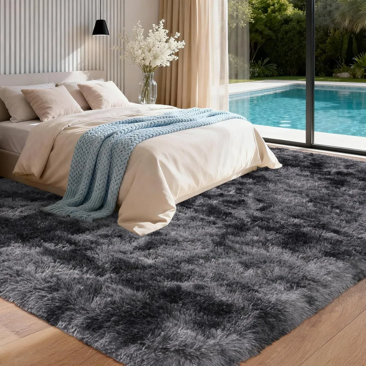 Large Rugs for Living Room 200x300 cm - Fluffy - Image 2