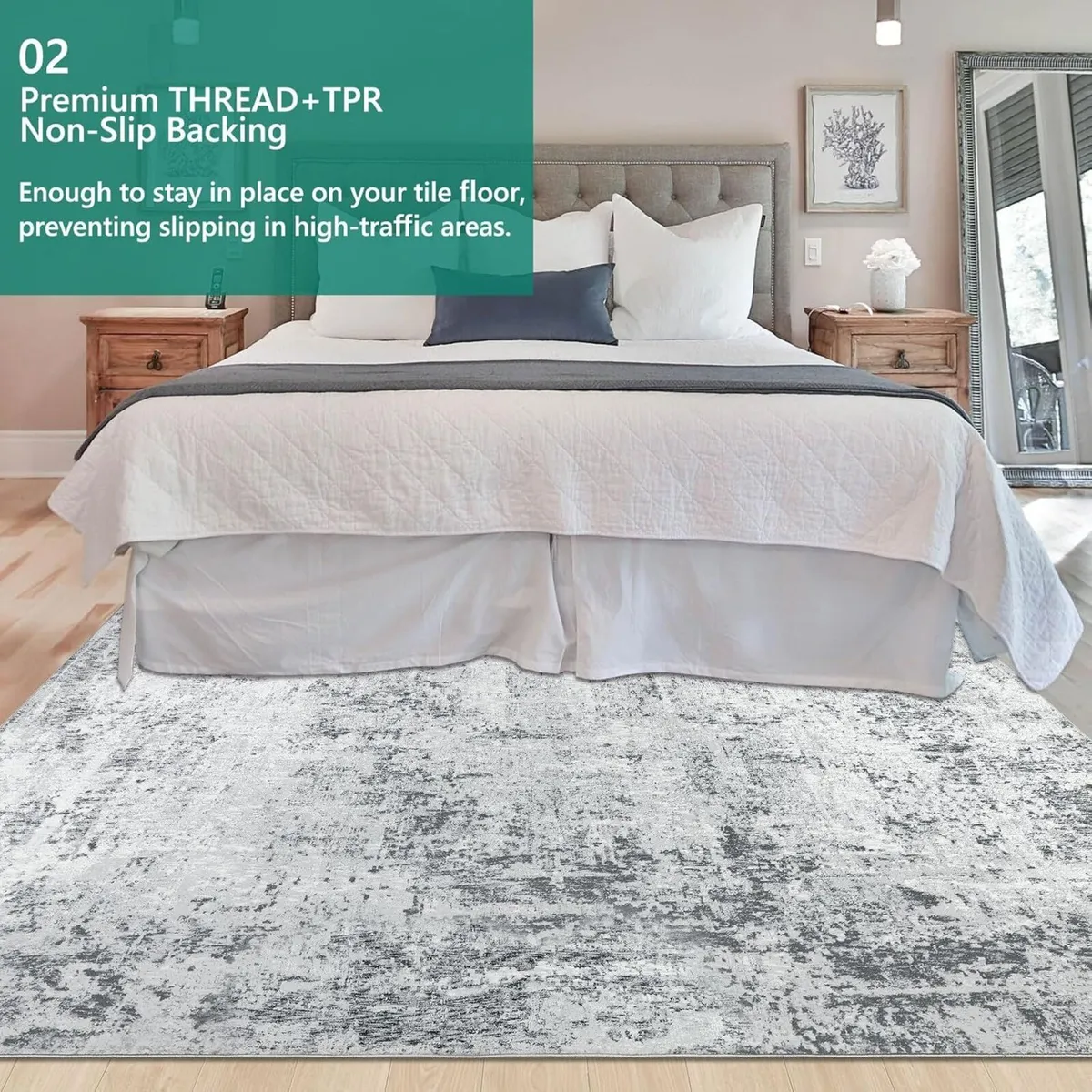 200x300cm Large Modern Abstract Rugs Living Room - Image 4