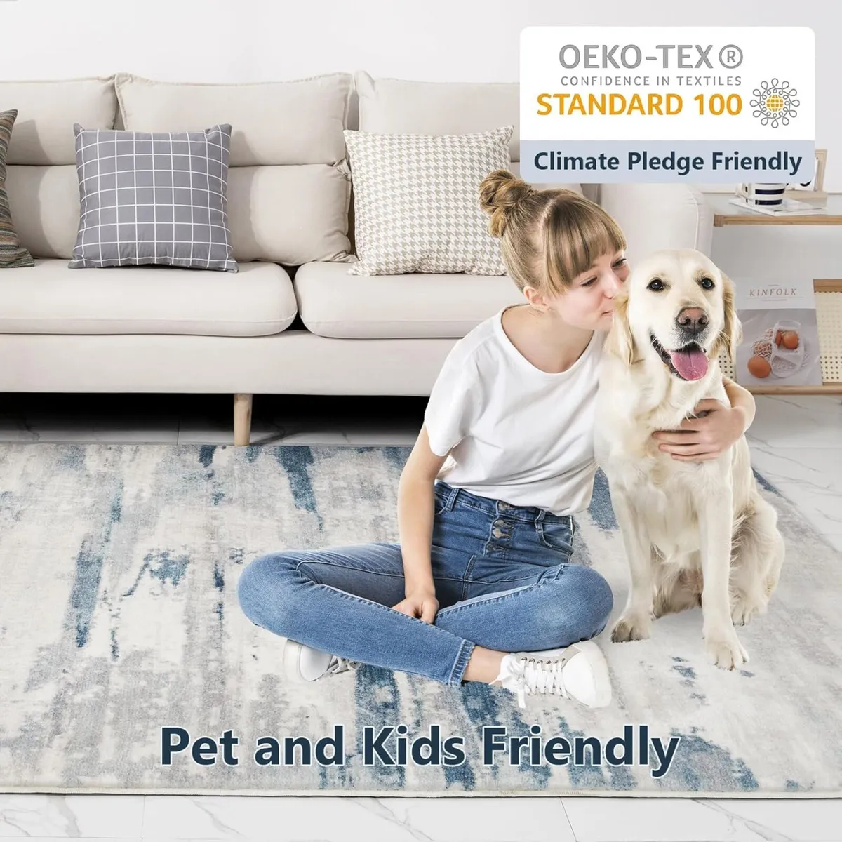 Upgraded 14.5mm Thick Sponge Extra Large Abstract - Image 4