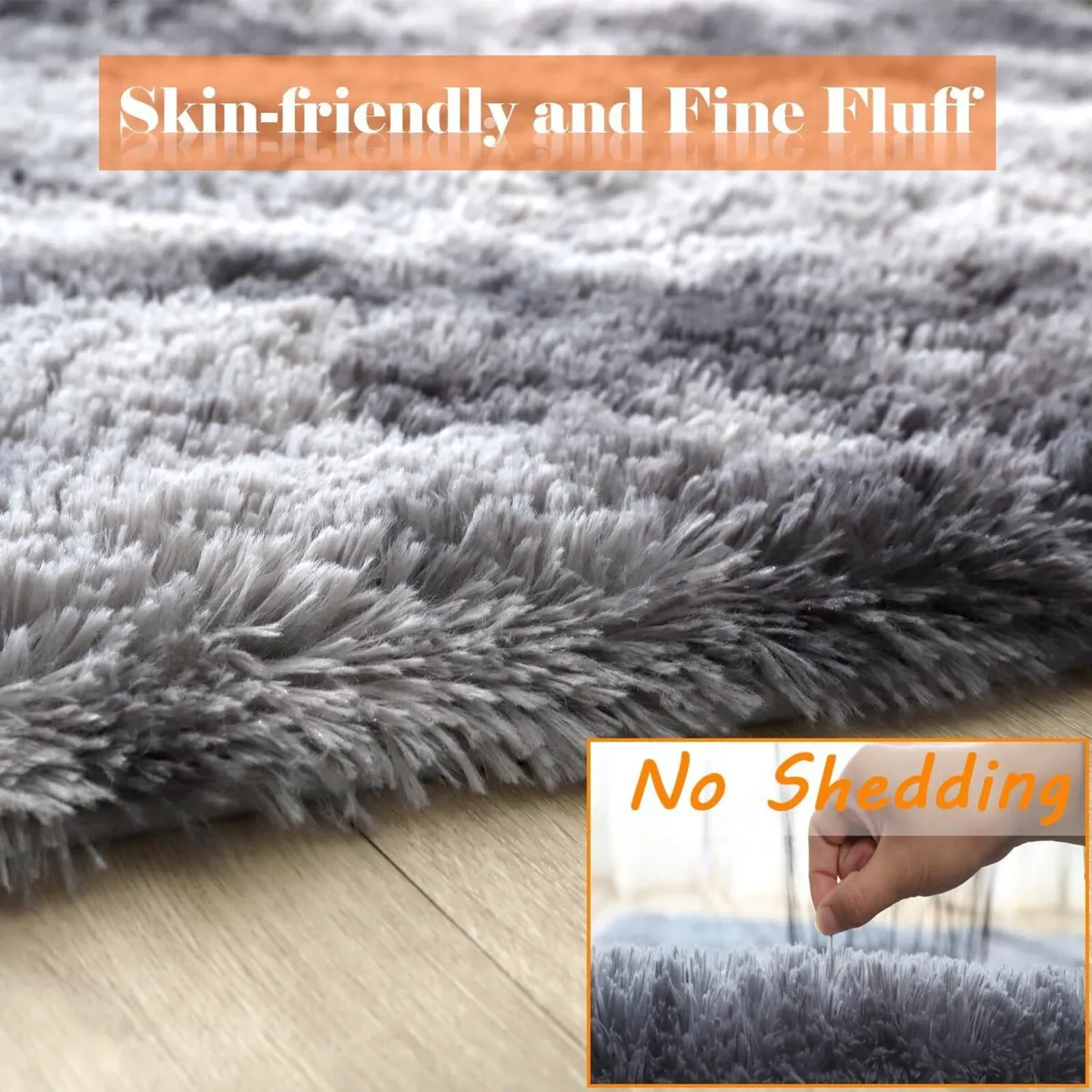 Rugs Living Room 200x300cm Fluffy Area for - Image 2