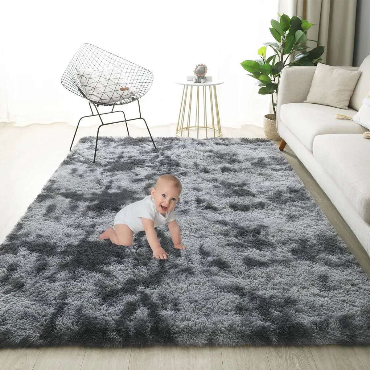 Rugs Living Room 200x300cm Fluffy Area for - Image 1
