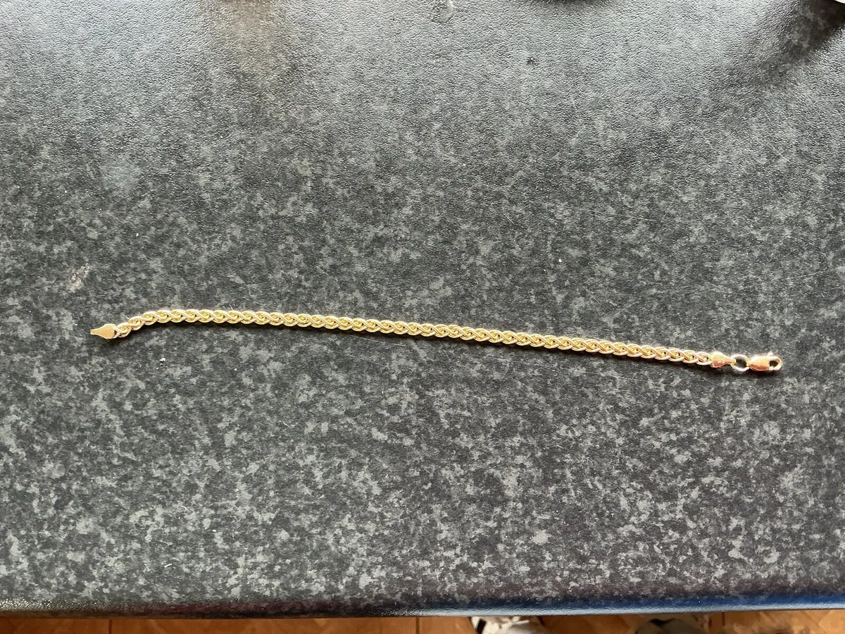 9 karat gold bracelet - Image 1