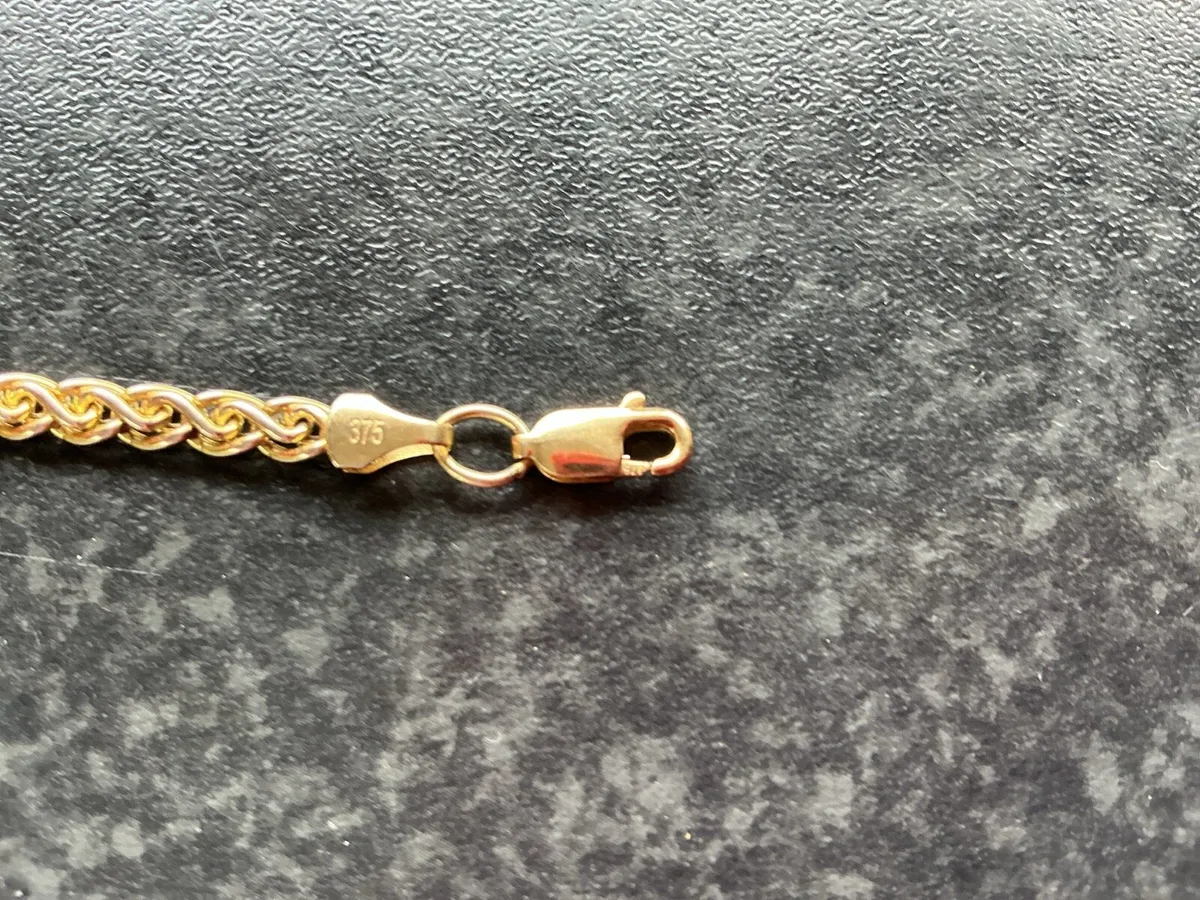 9 karat gold bracelet - Image 2