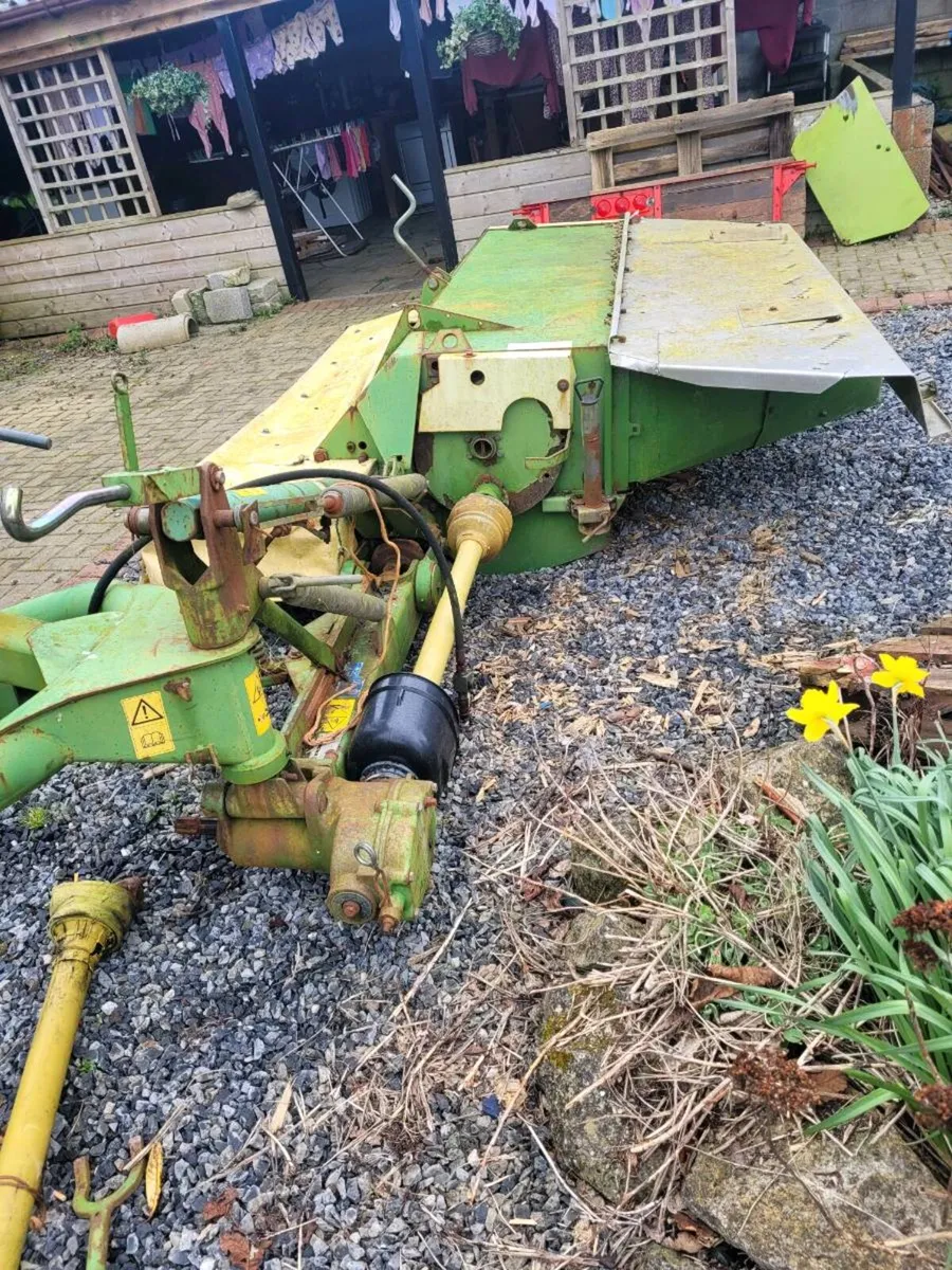 Krone AM 243 CV 8 foot Conditioner Mower - Image 1