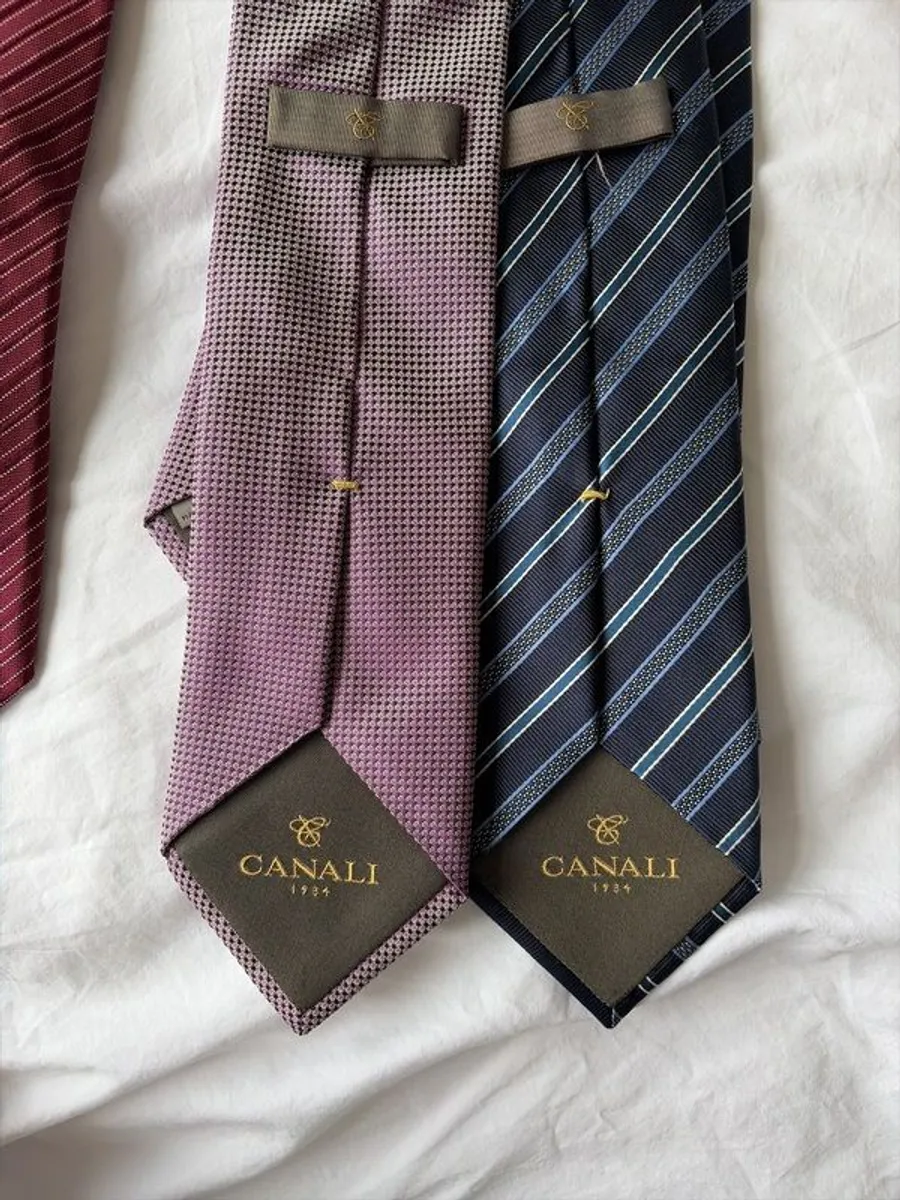 Premium Canali Ties Authentic from 100% Seller - Image 3